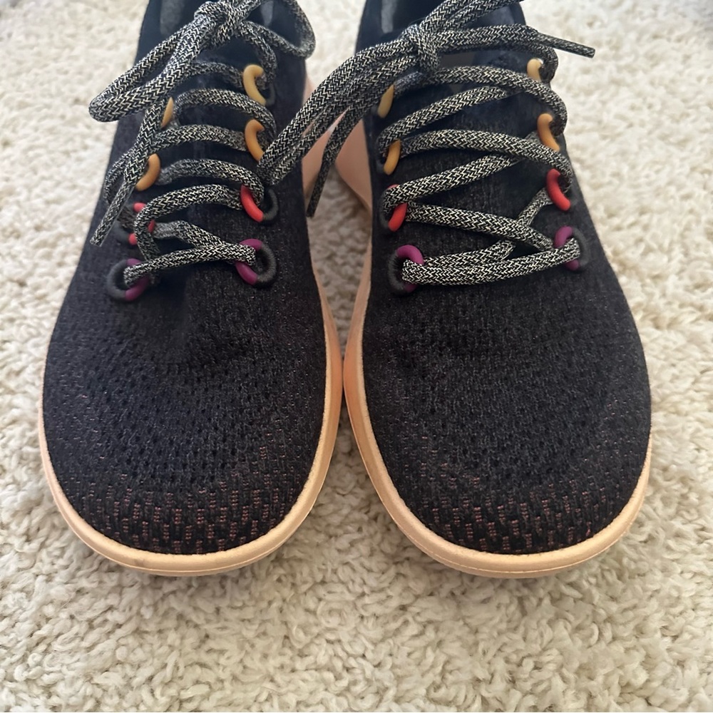 Allbirds Womens Tree Dasher Black Running Shoes Size 9.5
